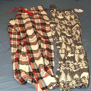 Old navy pajama pants, both for $30!! ($24.99 value each)